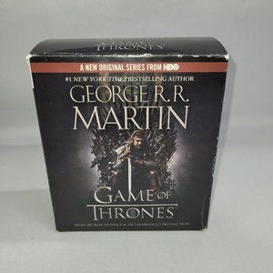 A Song of Ice & Fire CD Audio Book 1 HBO Game of Thrones George R R Martin